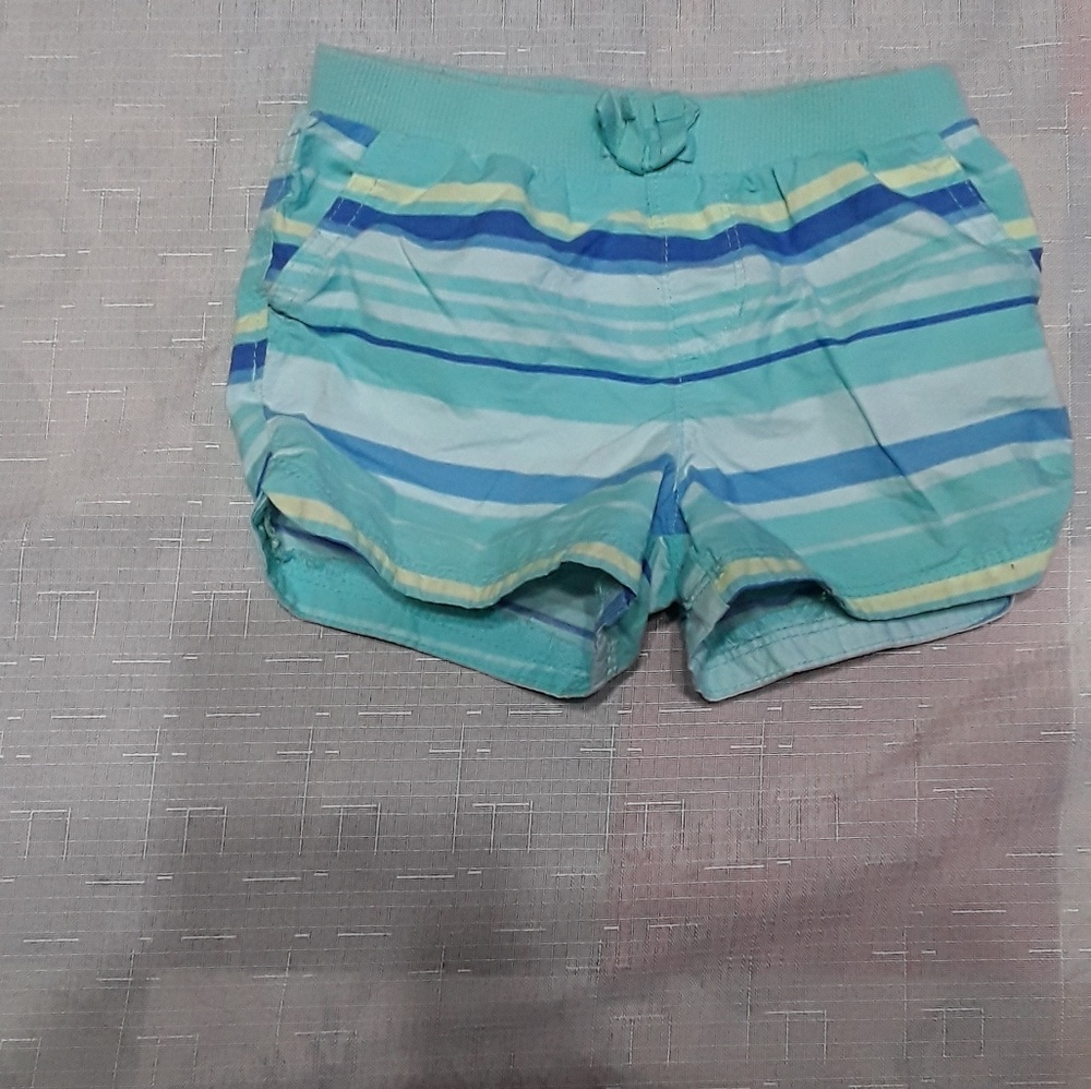 Girls striped shorts